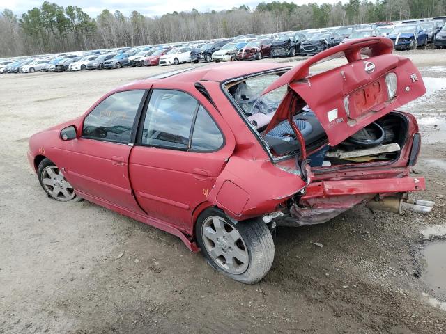 3N1AB51A36L587165 - 2006 NISSAN SENTRA SE-R SPEC V RED photo 2