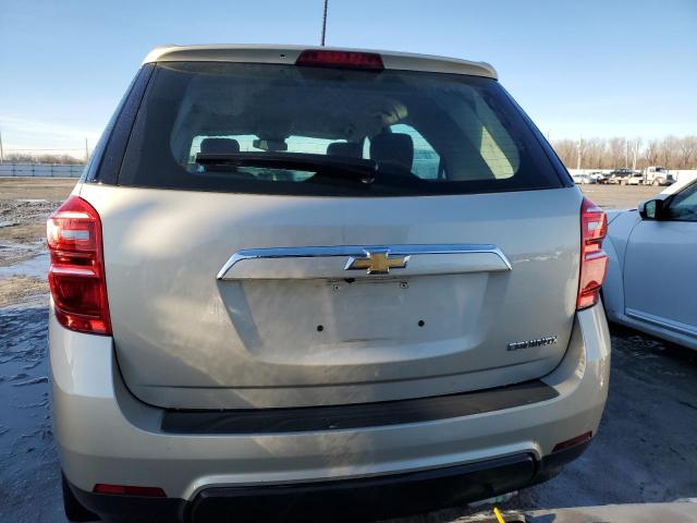 2GNALBEK4G1187783 - 2016 CHEVROLET EQUINOX LS GOLD photo 6