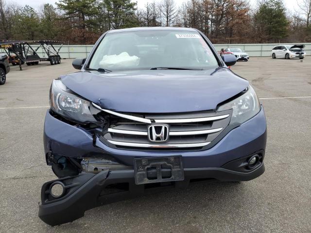 5J6RM4H59CL068068 - 2012 HONDA CR-V EX BLUE photo 5