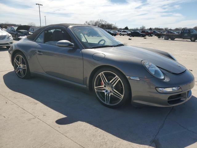 WP0CB29978S775321 - 2008 PORSCHE 911 CARRERA S CABRIOLET GRAY photo 4