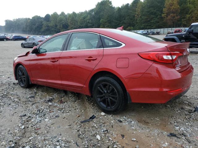 5NPE24AF4HH542338 - 2017 HYUNDAI SONATA SE RED photo 2