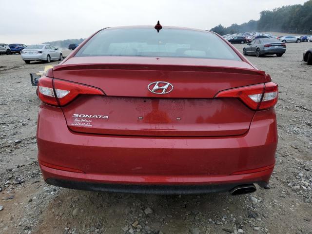 5NPE24AF4HH542338 - 2017 HYUNDAI SONATA SE RED photo 6