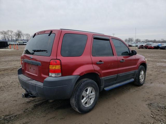 1FMYU02Z87KA12975 - 2007 FORD ESCAPE XLS MAROON photo 3