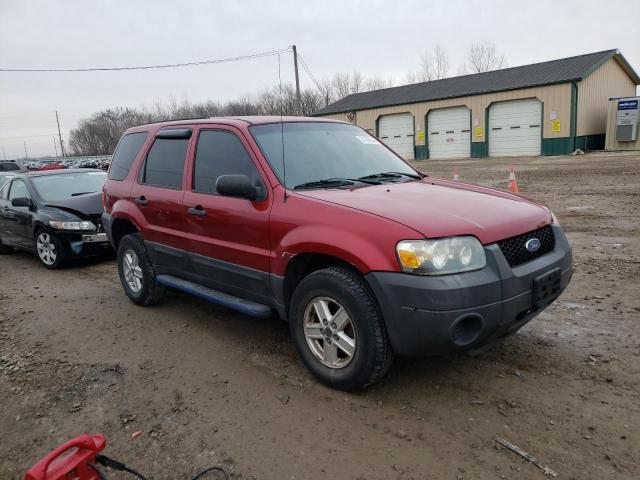 1FMYU02Z87KA12975 - 2007 FORD ESCAPE XLS MAROON photo 4