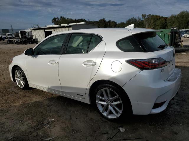 JTHKD5BH4F2211274 - 2015 LEXUS CT 200 WHITE photo 2