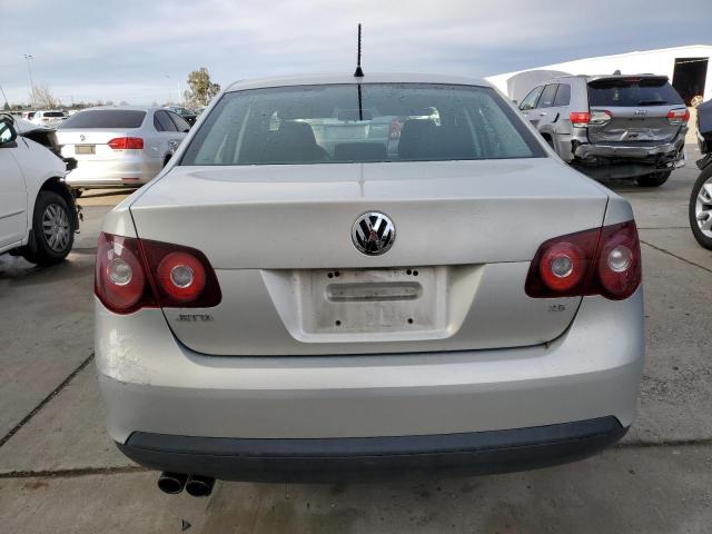 3VWJZ7AJ0AM048622 - 2010 VOLKSWAGEN JETTA S SILVER photo 6