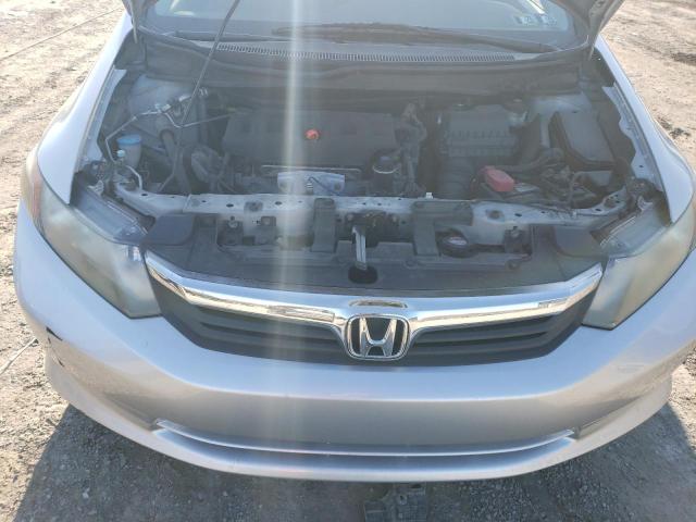 2HGFB2F52CH563331 - 2012 HONDA CIVIC LX SILVER photo 11