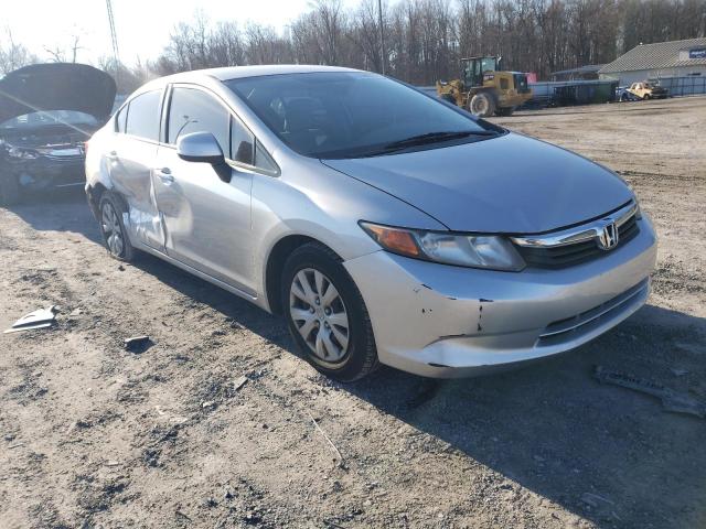 2HGFB2F52CH563331 - 2012 HONDA CIVIC LX SILVER photo 4