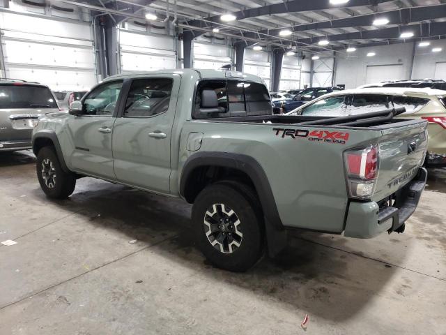 3TMCZ5AN3NM458758 - 2022 TOYOTA TACOMA DOUBLE CAB GRAY photo 2