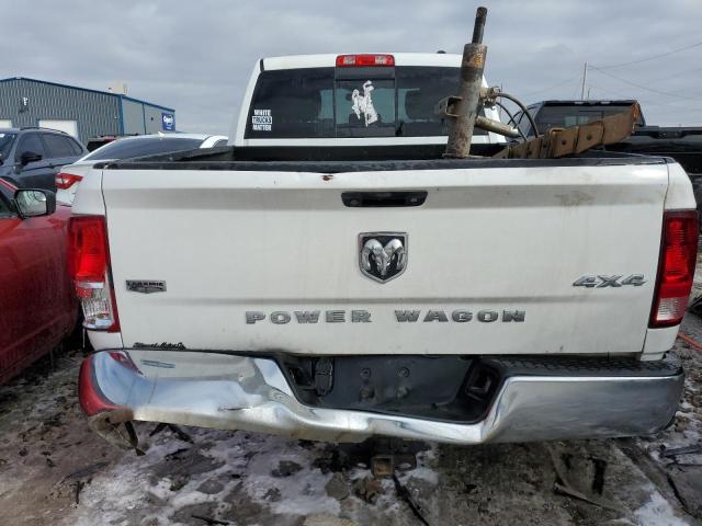 3C6TD5FT7CG324277 - 2012 DODGE RAM 2500 LARAMIE WHITE photo 6