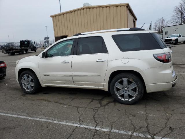 1GKKVTKD2DJ191226 - 2013 GMC ACADIA DENALI WHITE photo 2