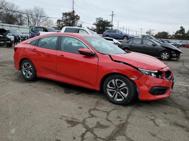 2HGFC2F55HH567992 - 2017 HONDA CIVIC LX RED photo 4