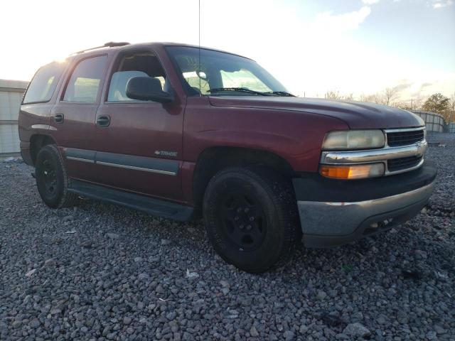 1GNEC13V33J107138 - 2003 CHEVROLET TAHOE C1500 RED photo 4