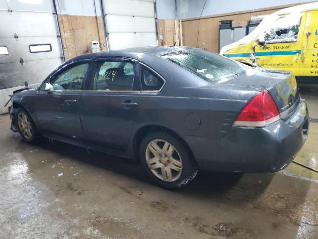 2G1WB5EK5B1190681 - 2011 CHEVROLET IMPALA LT CHARCOAL photo 2