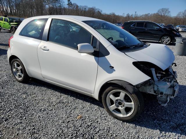 JTDJT923775054710 - 2007 TOYOTA YARIS WHITE photo 4