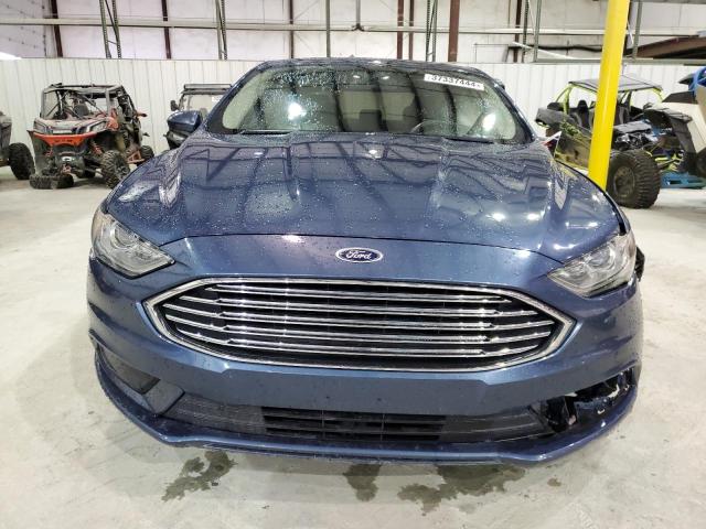 3FA6P0LU2JR256071 - 2018 FORD FUSION SE HYBRID BLUE photo 5