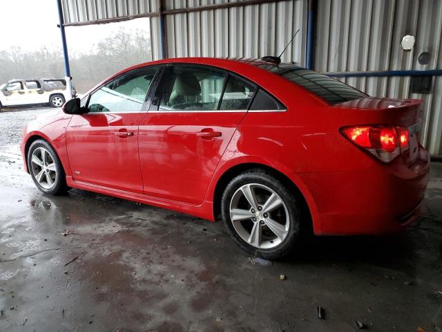 1G1PE5SB0F7125715 - 2015 CHEVROLET CRUZE LT RED photo 2