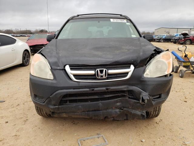 SHSRD78884U223367 - 2004 HONDA CR-V EX BLACK photo 5