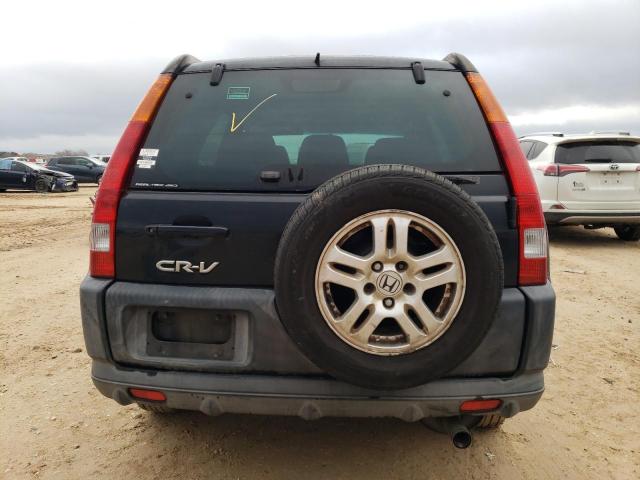 SHSRD78884U223367 - 2004 HONDA CR-V EX BLACK photo 6