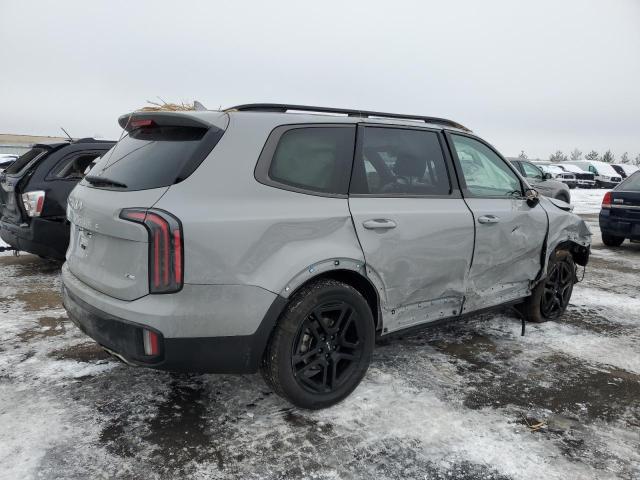 5XYP3DGC5RG446083 - 2024 KIA TELLURIDE EX GRAY photo 3