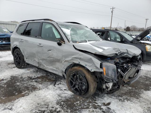 5XYP3DGC5RG446083 - 2024 KIA TELLURIDE EX GRAY photo 4