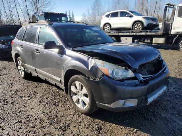 4S4BRBKC2B3431065 - 2011 SUBARU OUTBACK 2.5I LIMITED CHARCOAL photo 4