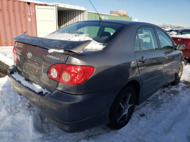 1NXBR32E16Z758225 - 2006 TOYOTA COROLLA CE GRAY photo 3