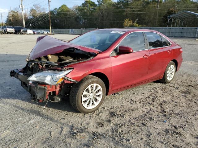 4T1BF1FK5GU614465 - 2016 TOYOTA CAMRY LE RED photo 1
