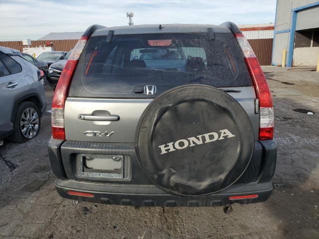 JHLRD68595C008363 - 2005 HONDA CR-V LX SILVER photo 6