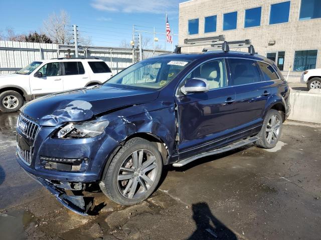 WA1VMBFE9DD003593 - 2013 AUDI Q7 PRESTIGE ლურჯი ფოტო 1