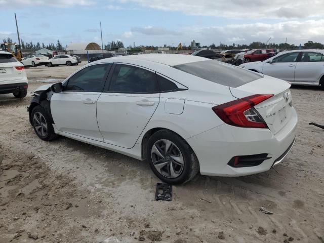 2HGFC2F61MH509249 - 2021 HONDA CIVIC LX WHITE photo 2