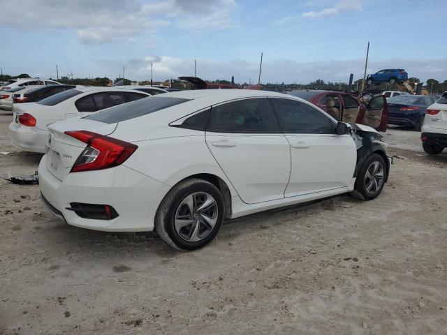 2HGFC2F61MH509249 - 2021 HONDA CIVIC LX WHITE photo 3