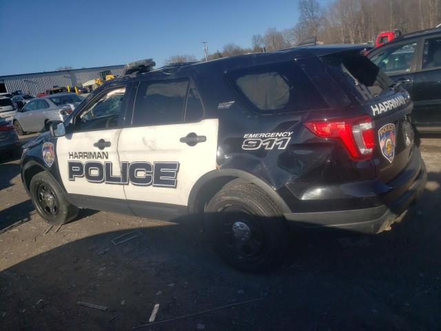 1FM5K8AR2KGA31056 - 2019 FORD EXPLORER POLICE INTERCEPTOR أسود صورة 2