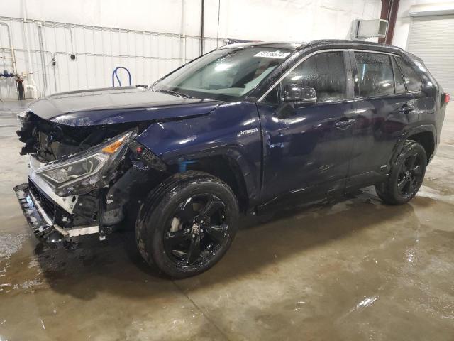 4T3E6RFV5MU063527 - 2021 TOYOTA RAV4 XSE BLUE photo 1