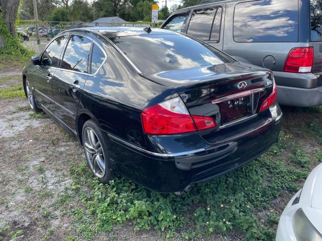 JNKBY01F09M750202 - 2009 INFINITI M45 BLACK photo 3