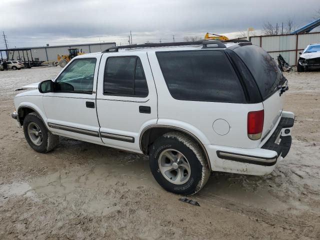 1GNCS13W3X2245958 - 1999 CHEVROLET BLAZER WHITE photo 2