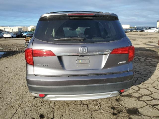 5FNYF6H68GB119679 - 2016 HONDA PILOT EXL GRAY photo 6