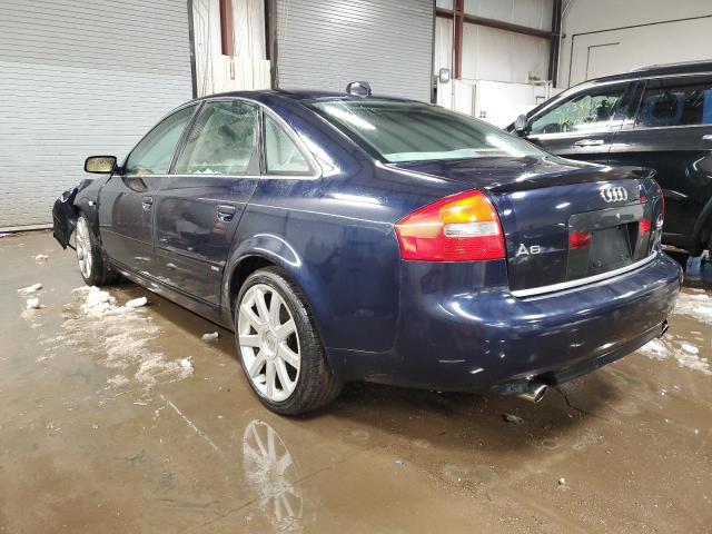 WAUCD64BX4N096385 - 2004 AUDI A6 S-LINE QUATTRO BLUE photo 2