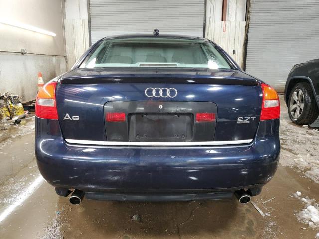 WAUCD64BX4N096385 - 2004 AUDI A6 S-LINE QUATTRO BLUE photo 6