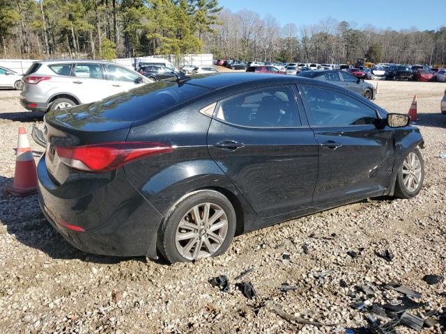 5NPDH4AE5FH631026 - 2015 HYUNDAI ELANTRA SE BLACK photo 3