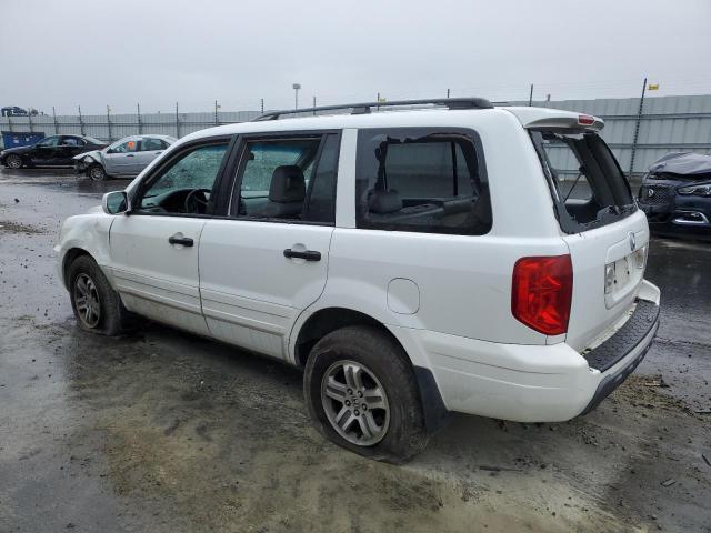 2HKYF18733H533962 - 2003 HONDA PILOT EXL WHITE photo 2