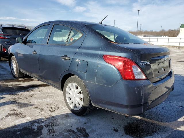 3N1CN7AP5FL821256 - 2015 NISSAN VERSA S BLACK photo 2