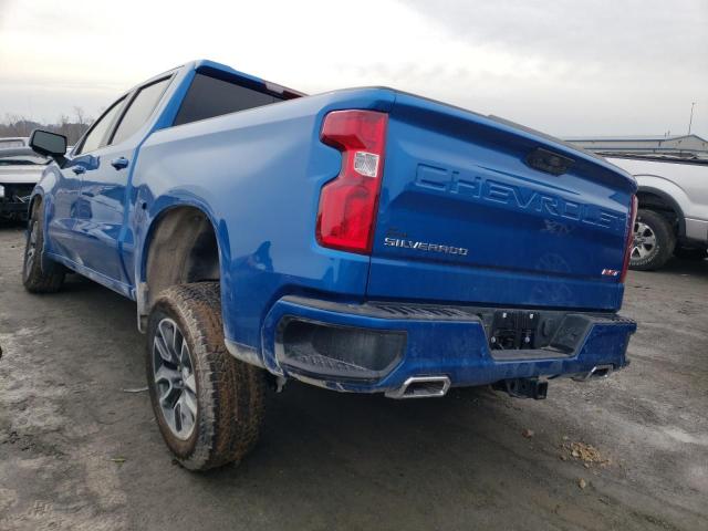 3GCUDEET0NG684654 - 2022 CHEVROLET SILVERADO K1500 RST BLUE photo 2