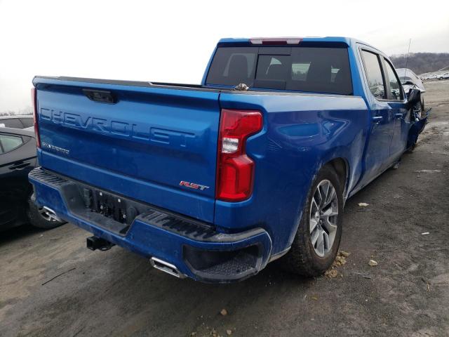 3GCUDEET0NG684654 - 2022 CHEVROLET SILVERADO K1500 RST BLUE photo 3