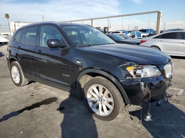 5UXWX9C50E0D30263 - 2014 BMW X3 XDRIVE28I BLACK photo 4