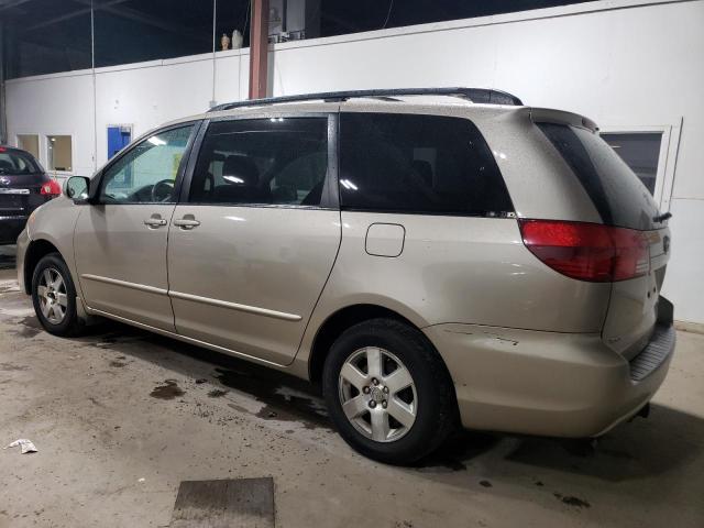 5TDZA22C24S108260 - 2004 TOYOTA SIENNA XLE TAN photo 2