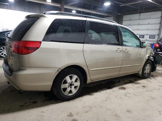 5TDZA22C24S108260 - 2004 TOYOTA SIENNA XLE TAN photo 3