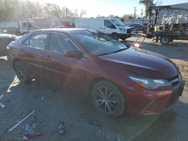 4T1BF1FKXHU653294 - 2017 TOYOTA CAMRY LE RED photo 4