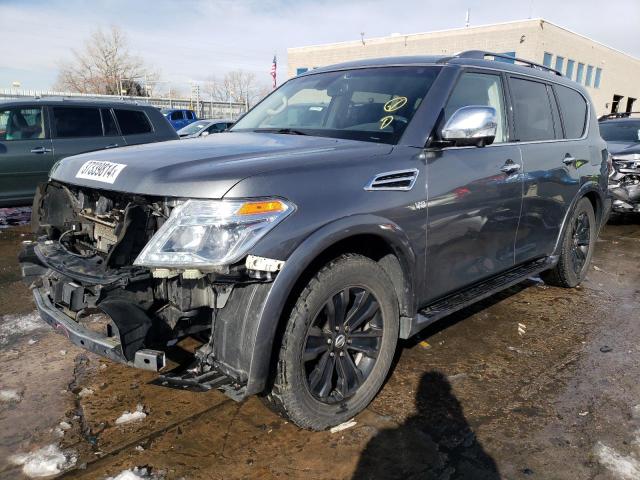 JN8AY2NC4H9504171 - 2017 NISSAN ARMADA SV GRAY photo 1