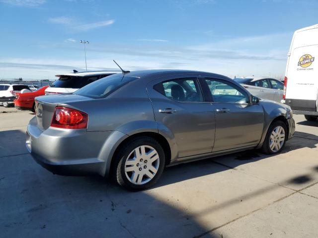 1C3CDZAB4CN174851 - 2012 DODGE AVENGER SE GRAY photo 3